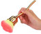 Carnaval Commerçant Brosse de dépoussiérage souple pour nail art, brosse de dépoussiérage pour nail art de conception en forme de rose pour outils propres pour les ongles et le maquillage,Brosse à on