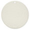 Le Creuset Runder Topflappen aus Silikon, ⌀ 20 cm, Meringue, 42404207160000