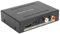 4K HDMI Audio Extractor Splitter, HDMI zu HDMI Audio Converter + Optical Toslink SPDIF + L/R Stereo Analog Audio Adapter für Fire Stick, Blu-Ray Player, HDTV(schwarz)