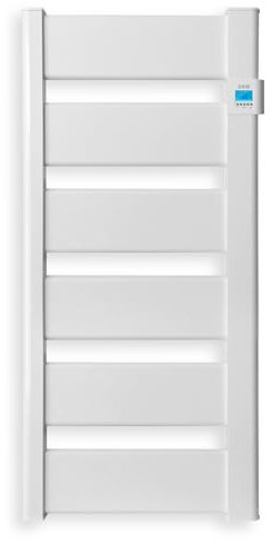 HJM VERA Toallero Eléctrico | Secatoallas | Bajo Consumo - Programable 24/7 | Función Turbo (Blanco, 750W(108,5×53,1×11 cm))