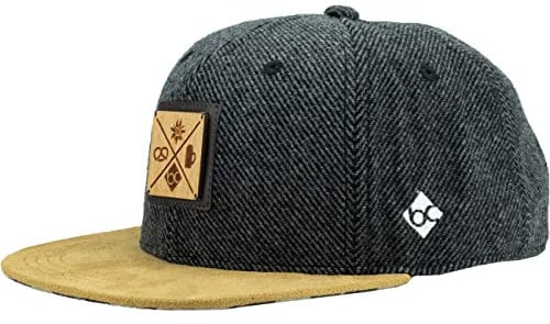 Bavarian Caps Kreizweis Altbayern Cap, dunkelgrau, ONE Size