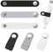 Abeillo PU Leder Kabelbinder, 6 STK Wiederverwendbare Lederband für Kopfhören und USB Ladekabel Organizer (3,5 x 0,6 in/ 9 x 1,5 cm)
