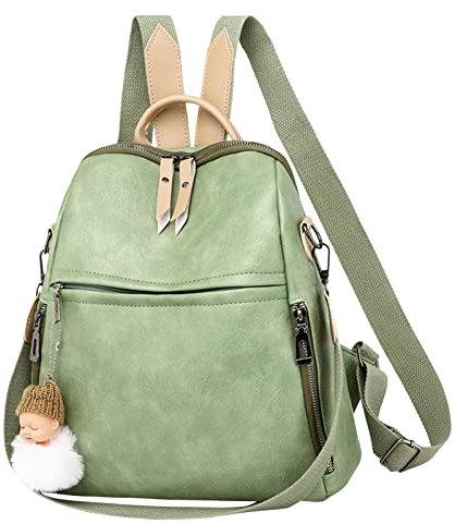 Mode Frauen Rucksack Freizeit Reise PU Umhängetasche Wasserdicht Große Kapazität Lässige Handtasche City Rucksäcke Damen