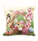 Osterkissen aus Gobeline, Jacquard, Frühling und Sommer, Geschenkidee - abnehmbar und waschbar mit weicher Füllung (GARDEN Vogel)