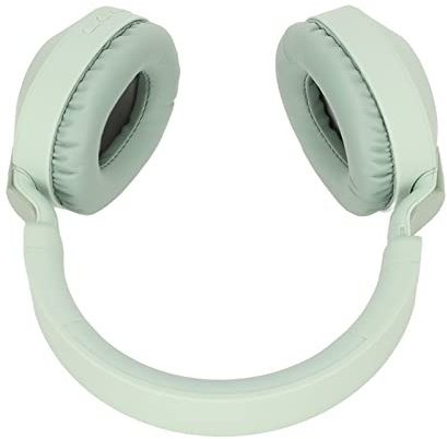 Wireless Gaming Headset, Gaming Headset Type C Interface Humanized Comfortable Foldable Large 40mm Drivers for Laptop (Green)