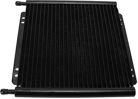 Enfriador de Transmisión de Alto Rendimiento, Enfriador de Aceite de Transmisión, Enfriador de Aceite de Transmisión de Repuesto, Aleación de Aluminio, 26 Filas, Radiador Negro