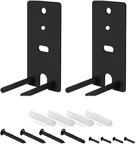 Enjcyling 1 Pair Wall Mount Brackets Black Speakers Bracket Replacement, Compatible for Bose OmniJewel Lifestyle 650 Home Entertainment System