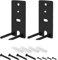 Enjcyling 1 Pair Wall Mount Brackets Black Speakers Bracket Replacement, Compatible for Bose OmniJewel Lifestyle 650 Home Entertainment System