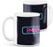 2 White Ceramic Mug Cup (11oz / 284ml) Neon Sign Design Ember Name for Coffee Tea Drinks Kitchen Office #352933