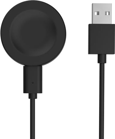 MoKo Chargeur Magnétique Compatible avec Huawei Watch GT 5/5 Pro/GT 4/3/3 Pro/3 SE/2 Pro/Watch 4/4 Pro/3/3 Pro/Ultimate, Station de Charge Portable avec Un Câble de Chargement Séparé de 1M, Noir