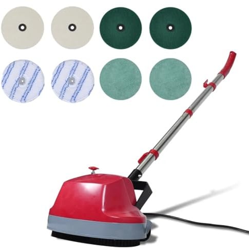 5 in 1 Doppelkopf Bohnermaschine Polierer, Chaduof Bodenschleifer, Parkettschleifmaschine