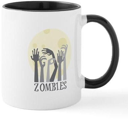 CafePress Zombies Mugs 11 oz (325 ml) Ceramic Coffee Mug