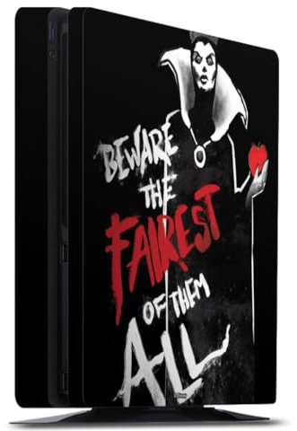 DeinDesign Autocollant Compatible avec Sony Playstation 4 Slim Sticker Film Autocollant Blanche-Neige Film cinéma Animation