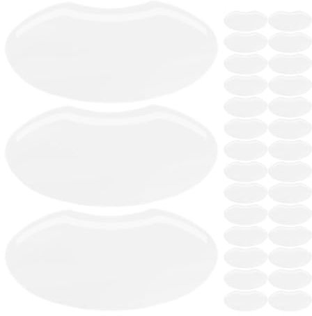 NOLITOY 300 Stücke Haar Salon Maske Auge Gesichts Für Barber Klebstoff Haarschnitt Komfortable Gesichtsbehandlungen Haar Produkte