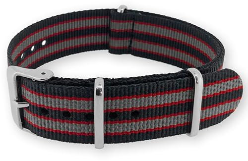 Natos.com - Bond Vintage NATO Uhrenarmband G10 Military Nylon Strap - 22 mm