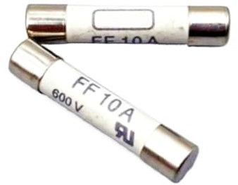 TKFSLQTV 5 pièces FF 10A 600V 50kA 6.3x32mm 195100 7012540 Fusible Rapide en céramique