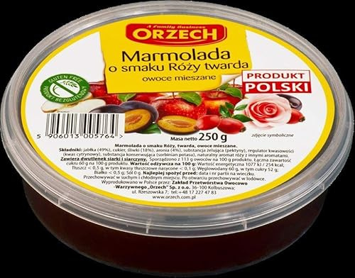 Walnuss-Rosen-Marmelade Kunststoff 250g