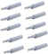 Push to Open Door Catches,10 PCS Push Catch Plastic Automatic Opener Door Catch Soft Close Magnetic Door Cupboard Latch Push to Open Door Latches for Kitchen Wardrobe Cabinet Doors