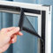 Stainless Steel Cat Proof Window Screen Mesh - Anti-Mosquito, for Windows Doors Patio Screen Replace(W60 x H60cm)