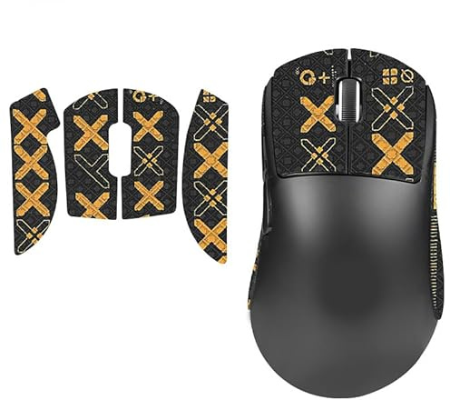 Maus-Griffband für Logitech G Pro X Superlight 2 dex für GPW4 für GPX 2 dex, rutschfester, schweißabsorbierender Eidechsenhaut-Aufkleber, austauschbares Anti-Rutsch-Klebeband für kabelloses