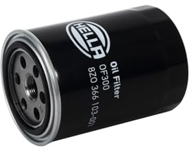 HELLA 8ZO 366 103-001 Ölfilter OF300 - Anschraubfilter