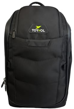 Torvol Pitstop Rucksack, kompakt, FPV, 17 l, für 2 Drohnen, Laptoptasche, modulare Trennwände, leicht & kompakt, schwarz