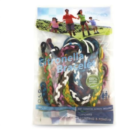 Pulsera antimosquitos 12 PCS para niños y adultos, menta natural