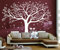 Bdecoll Wandtattoo riesiger Familie Foto Baum Weiß Wandsticker,DIY Dekorativ Kunst Wandaufkleber,Baum Wandaufkleber für Kinderzimmer Dekoration (Weiß)