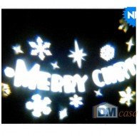 Giocoplast Natale Projektor Merry Christmas, mehrfarbig