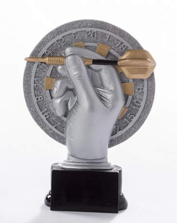 S.B.J - Sportland Trophäe/Pokal Darts Höhe ca. 20 cm