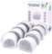 YOUTHINK Filtres au Charbon de Remplacement pour fontaines PetSafe Drinkwell Avalon, Pagode, 2 gallons, Sedona et Seascape, Paquet de 8 filtres pour Fontaine