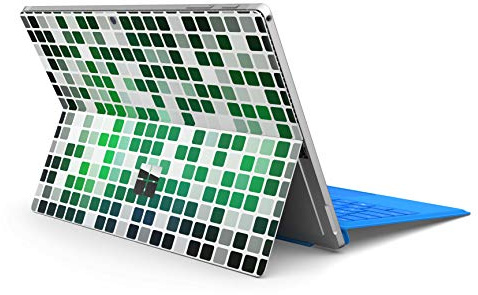 Skins4u Slim Premium Skin Klebeschutzfolie Tablet Schutzfolie Cover für Microsoft Surface Pro 4 5 6 Skins Aufkleber Glowing Lable