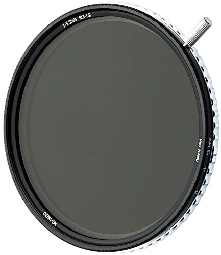 NiSi 72mm ND-Vario Pro Nano 1.5-5 stop Enhanced Variable ND