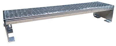 Menovus Treppenstufe, 800 X 270 mm, Komplettset, feuerverzinkt
