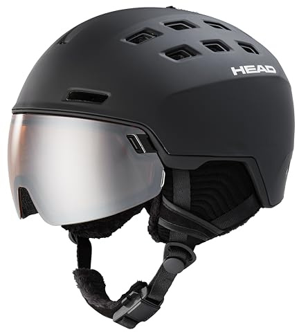 HEAD Radar Skihelm, Schwarz, Medium/Large