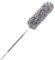 Lerkely Extendable Feather Duster, Bendable Microfiber Duster with 100 Telescoping Extension Pole, Hand Duster for Cleaning High Ceiling Fans, Blinds, Cobweb, Cars