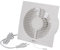 Steinberg14 Badlüfter Ø 150mm Weiß mit Zugschnur und Stecker - Abluftventilator Ventilator Lüfter Badezimmer Toilette