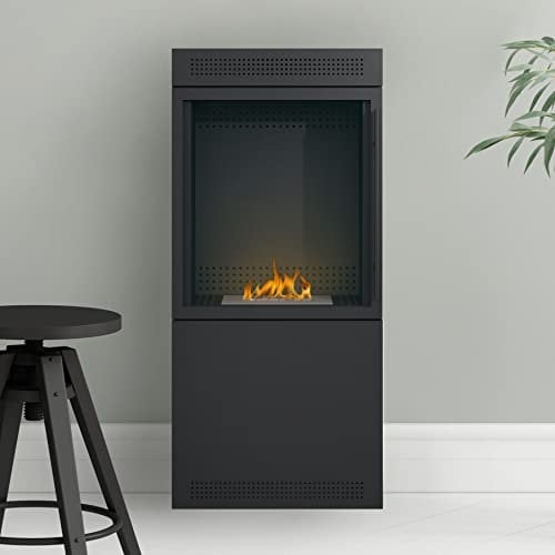 Noble Flame PAOLO [geschlossener Ethanolkamin]: Schwarz