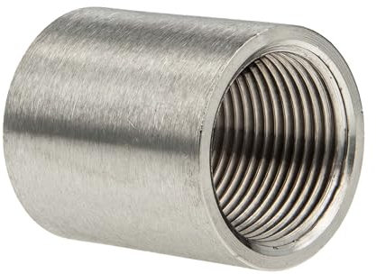 tecuro Muffe - Schweißmuffe Edelstahl V4A (AISI 316), IG 2 Zoll