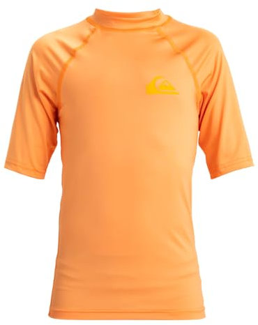 Quiksilver Everyday - Kurzärmliges Surf-T-Shirt mit UPF 50 für Jungen 8-16 Orange