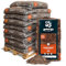GALAMIO Pinienrinde Pinienmulch Rindenmulch Pinie Mulch Garten Dekor Pinus Pinea Natur Mittelmeer Kiefer Mix 8-25mm 60l x 26 Sack 1.560l / 1 Palette Paligo