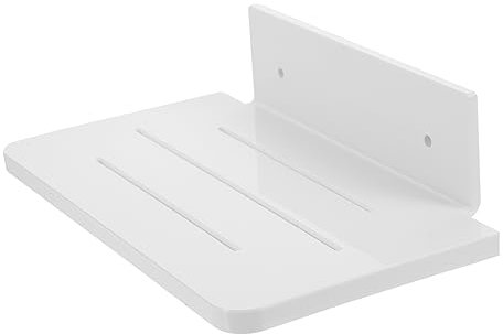 DECHOUS Étagère Murale Plastique pour Salle De Bain Rangement sans Perçage Support pour Ustensiles De Toilette Design Contemporain Organisateur De Salle De Bain