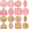 Eid Mubarak Ausstechformen, 8 Stück Ramadan Keksausstecher, Ausstechförmchen Muslimischen, Islamische Ramadan Keksausstecher 3D Ausstecher Plätzchenformen, DIY Kuchen Backen Fondant Partydeko