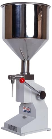 ZCBYBT Machine de Remplissage de Bouteille de Machine de Remplissage Liquide de pâte Manuelle 0-50ml réglable, pour Le Gel Douche, Huile Essentielle, Brillant à lèvres,A031