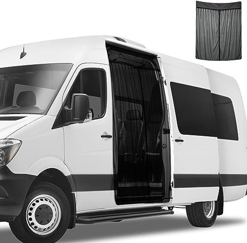Zanzariera Auto Sostituzione per Mercedes-Benz Sprinter High Roof, Zanzariere Porta Laterale Auto, Rete per Insetti Magnetica a Strato Singolo per Campeggio