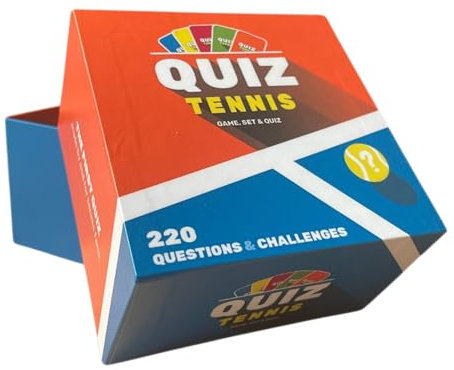 TENNIS Trivia Quiz Game : 220 Multiple-Choice Fascinating Questions About Your Beloved Tennis Players Across Eras While Having Fun with Family and Friends