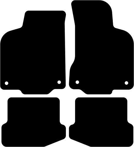 Kovvar Fußmatten passend für Volkswagen Polo 6N2 1999-2001 | Qualität: Luxury