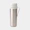 Brabantia - Gourde Isotherme Make & Take avec Clip Ceinture, Conserve les Boissons Chaudes pendant 6 Heures ou Froides pendant 12 Heures, Étanche et Lavable au Lave-Vaisselle - Gris Clair, 0,5L
