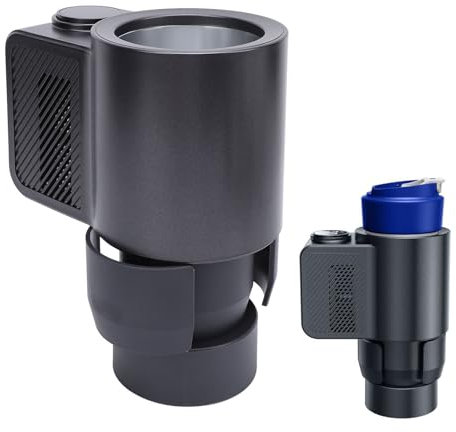 Car Cooling Heating Cup, 2 in 1 Car Cup Warmer Cooler Smart Car Cup Mug Holder, for Family Road Trip Business Travel