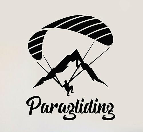 Rakelfix Paragliding Aufkleber Größe/Farbe ANPASSBAR Sticker Autoaufkleber Decal